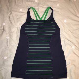 Lululemon Tank Top Navy Size 8